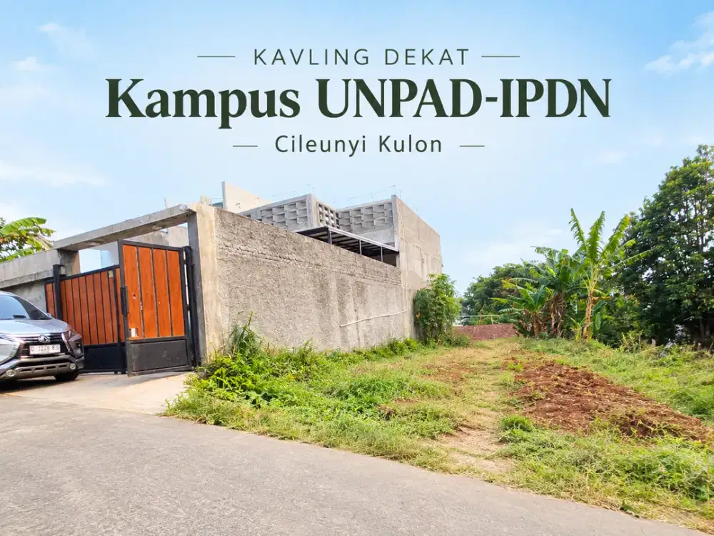 Tanah Kavling Dekat Komplek Dpr City - 300 Jutaan