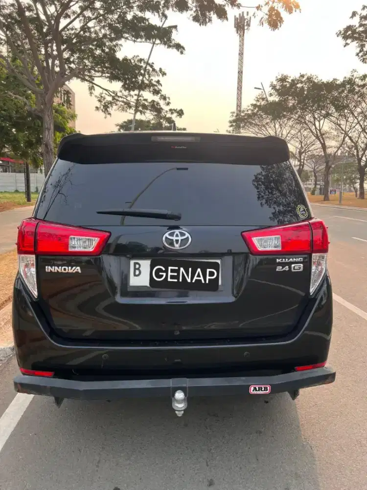 Toyota Innova G 2.4 AT diesel 2021 Hitam, Jual cepatt
