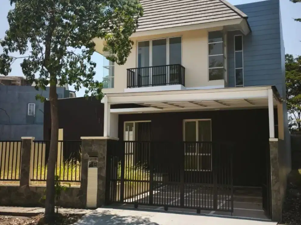 Rumah Nyaman dan Siap Huni di Cluster Samata 2 Lantai di Harapan Indah Bekasi