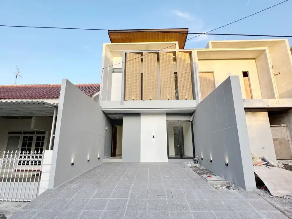 Dijual RUMAH BARU MODERN MINIMALIS PANJANG JIWO PERMAI ‼