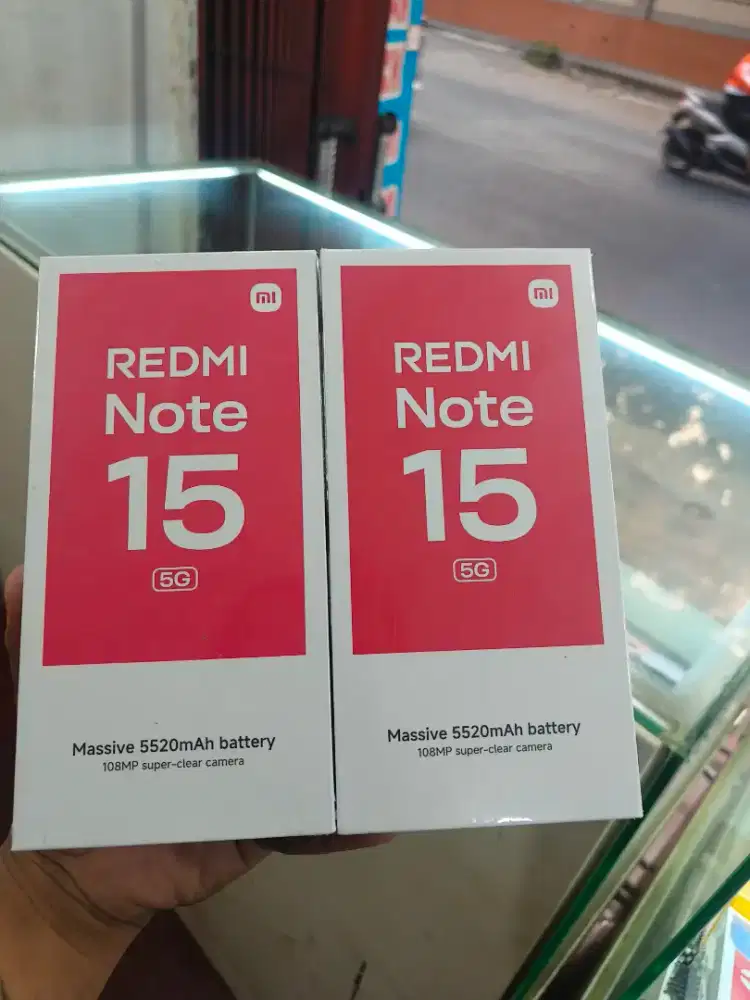 New Redminote 15 5G ram8/256 garansi resmi 1 tahun