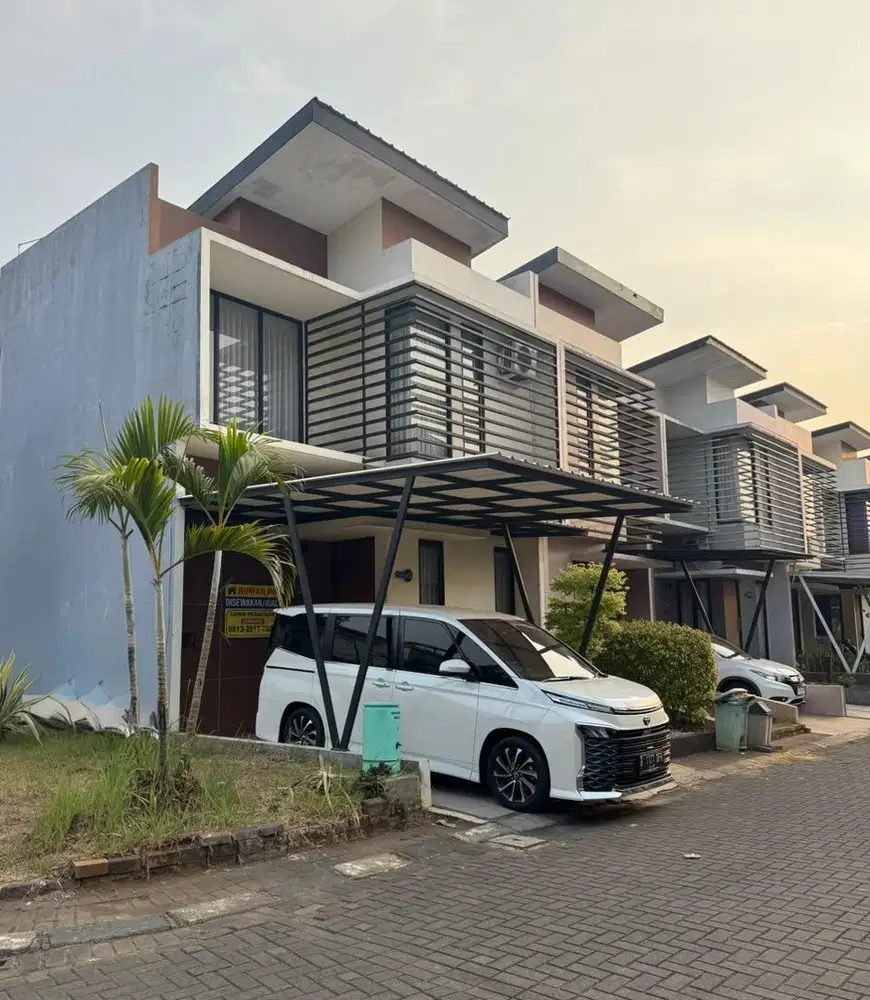 Rumah nyaman siap huni 2 lantai dg furnish di dalam cluster