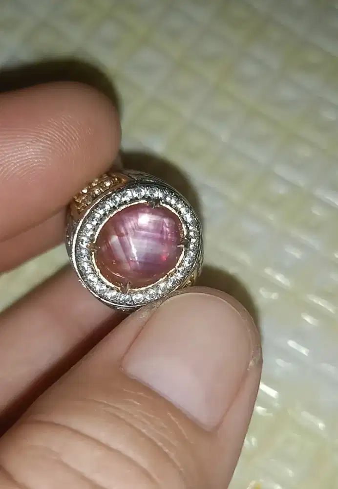 Natural Ruby Star