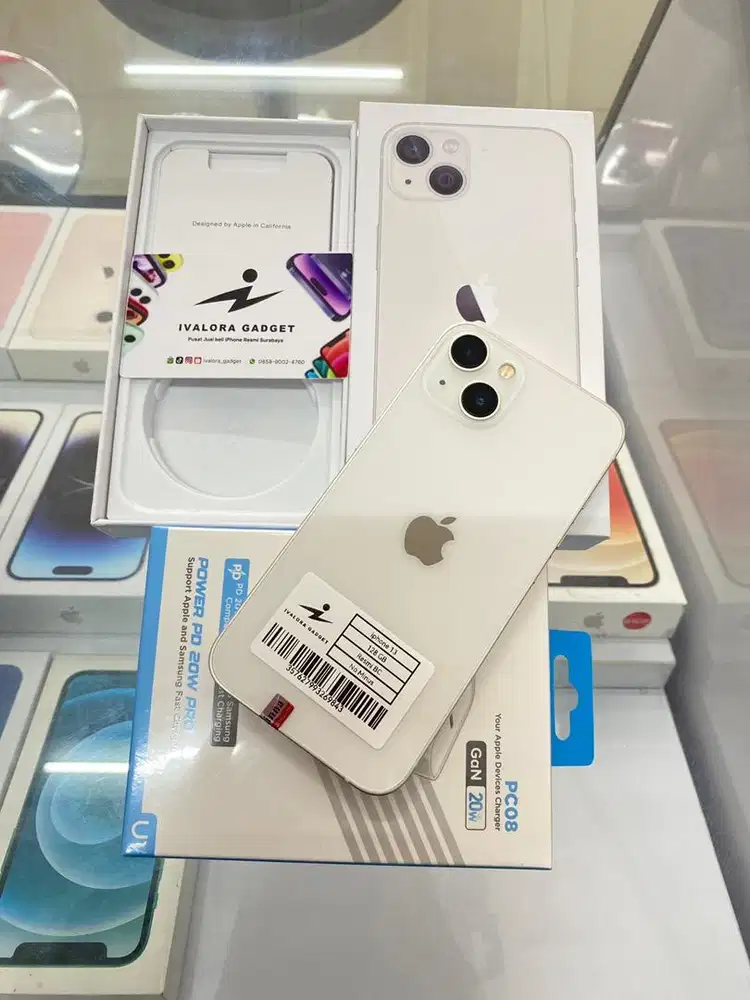 iPhone 13 128GB Beacukai White