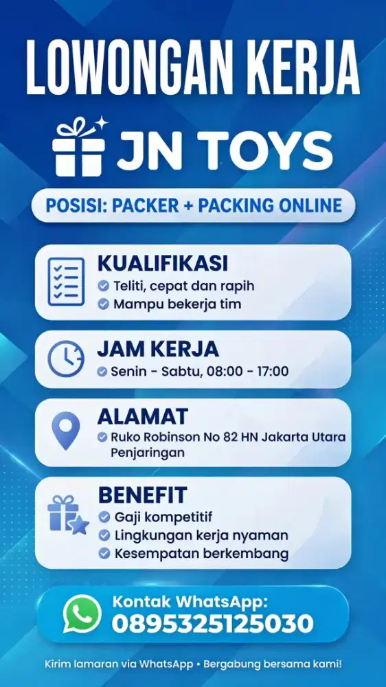 DICARI KARYAWATI SEGERA