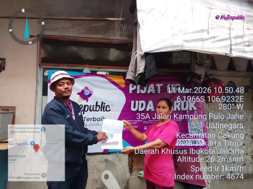 Pemasangan wifi morarepublic