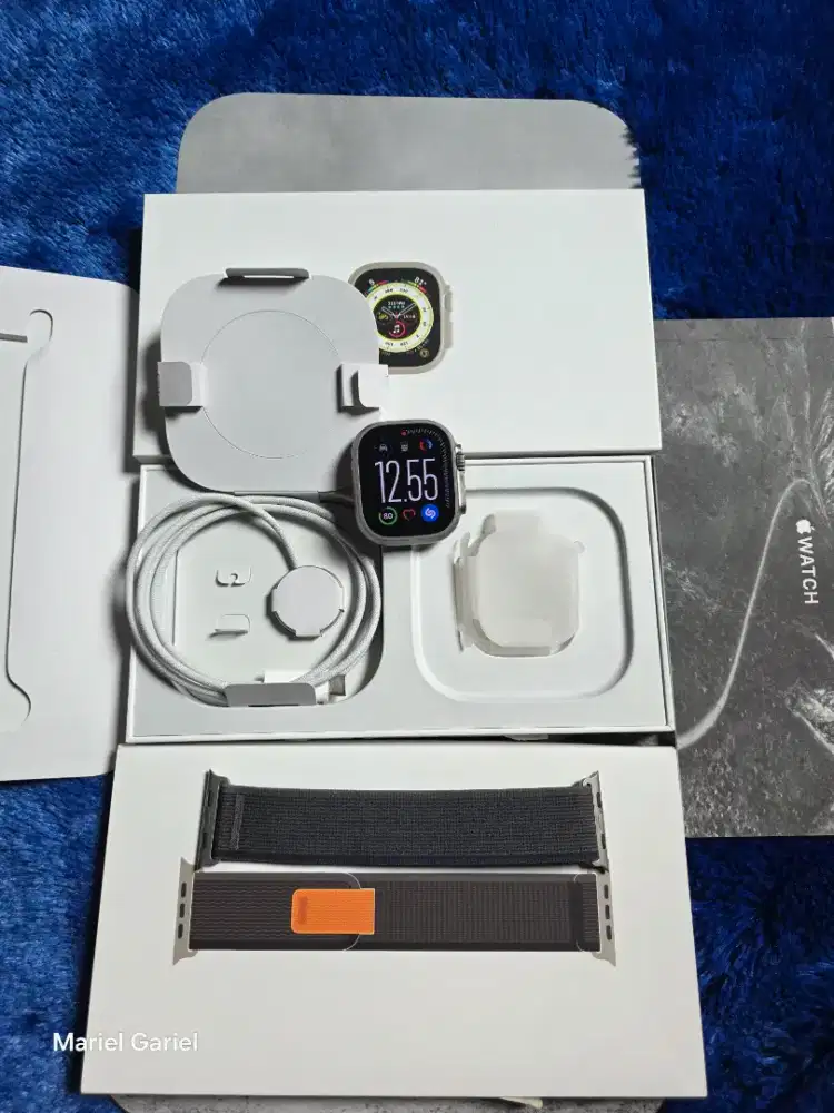 Apple Watch iWatch Ultra 1 Titanium 49mm Second Fullset Original