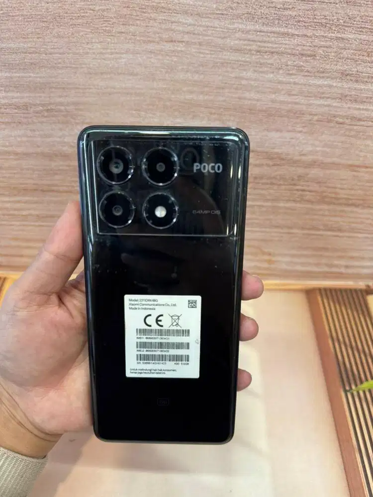 Xiaomi Poco X6 Pro 5G 12+6/512GB Lengkap