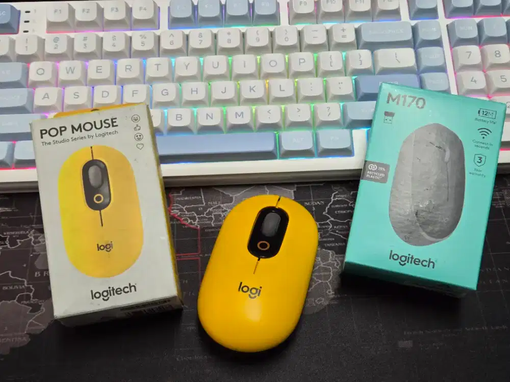 Mouse Logitech M170 Pop Bluetooth Wireless