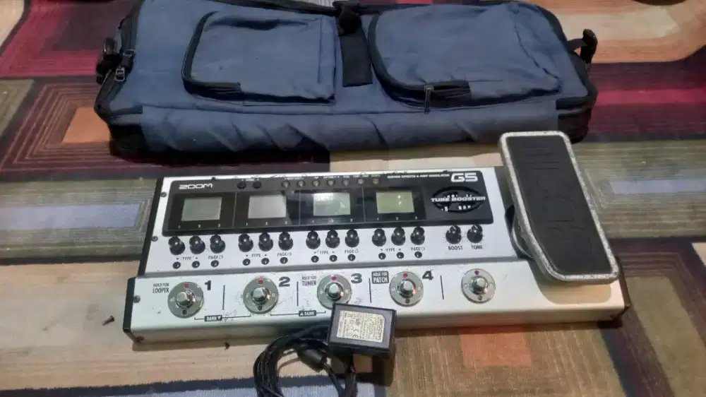 Efek gitar zoom G5 tabung