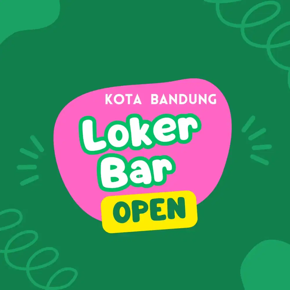 LOKER Soundman & Ladies BANDUNG