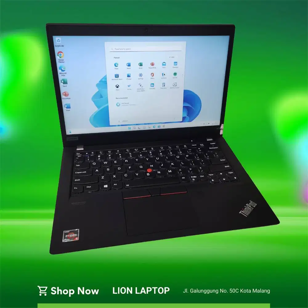 RAM 32GB AMD Ryzen 5 PRO-4650U Lenovo Thinkpad X13 SSD 256GB [17|09]