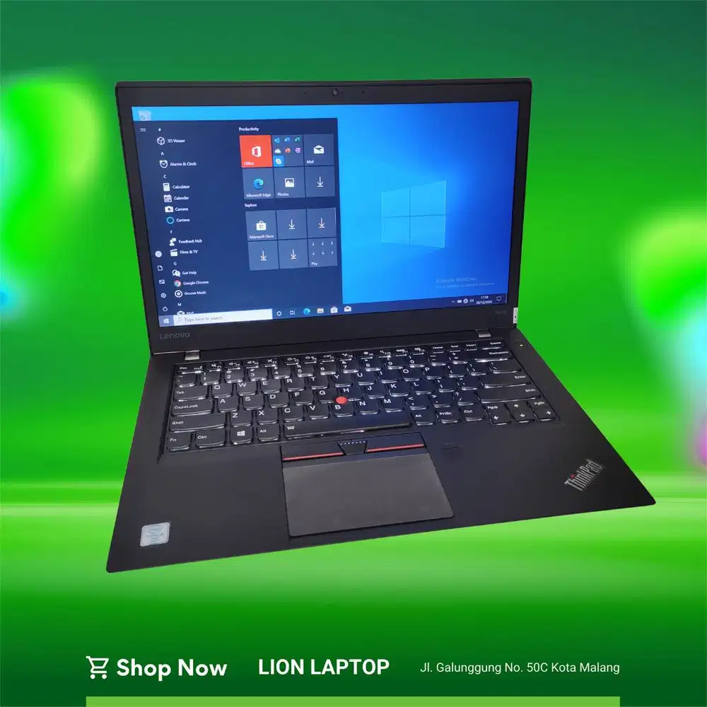 RAM 8GB SSD 256GB Core i5 Slim Lenovo Thinkpad T460s [17|09]