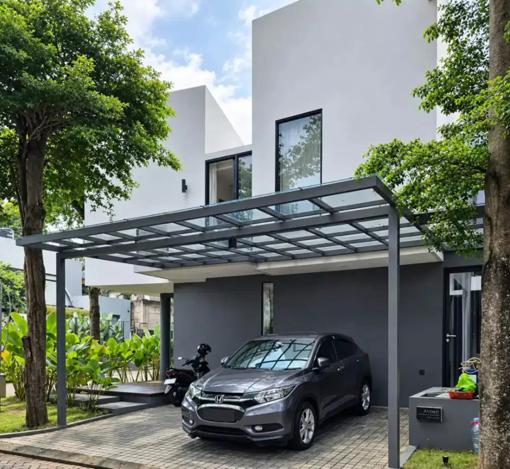 Canopy atap kaca
