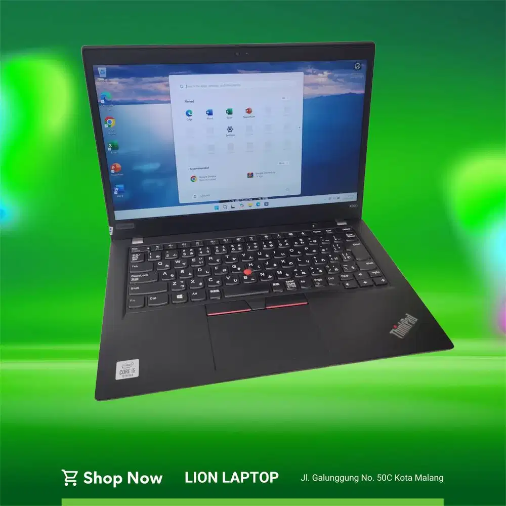 i5 GEN 10 Murah RAM 8GB Lenovo Thinkpad X390 [17|09]