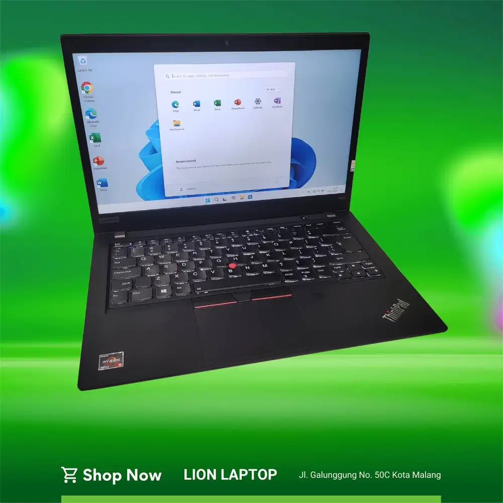 RAM 16GB AMD Ryzen 5 PRO VGA 2GB Lenovo Thinkpad T495 [17|09]