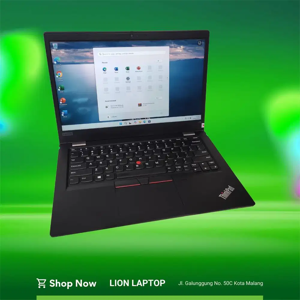 i5 Gen 10 Slim RAM 8GB SSD 256GB Lenovo Thinkpad L13 [17|09]