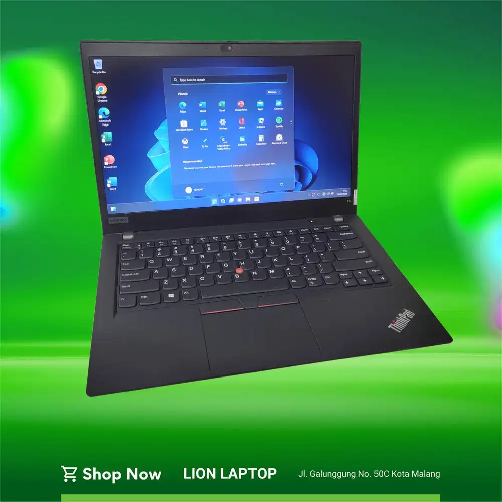 RAM 16GB Core i5 Gen 10 SSD 256GB Lenovo Thinkpad T14 gen 1 [17|09]