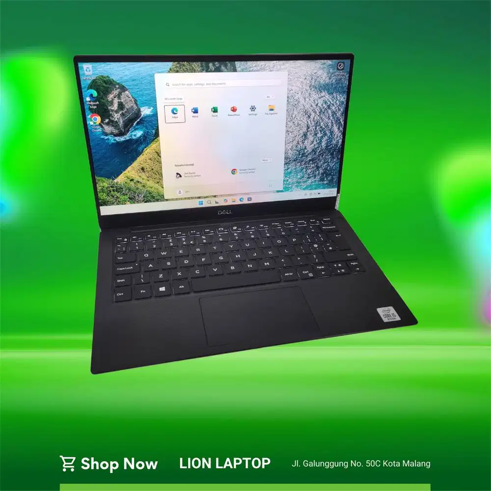Slim & Ringan Core i5 gen 10 RAM 8 SSD 256 DELL XPS 13 7390 [17|09]