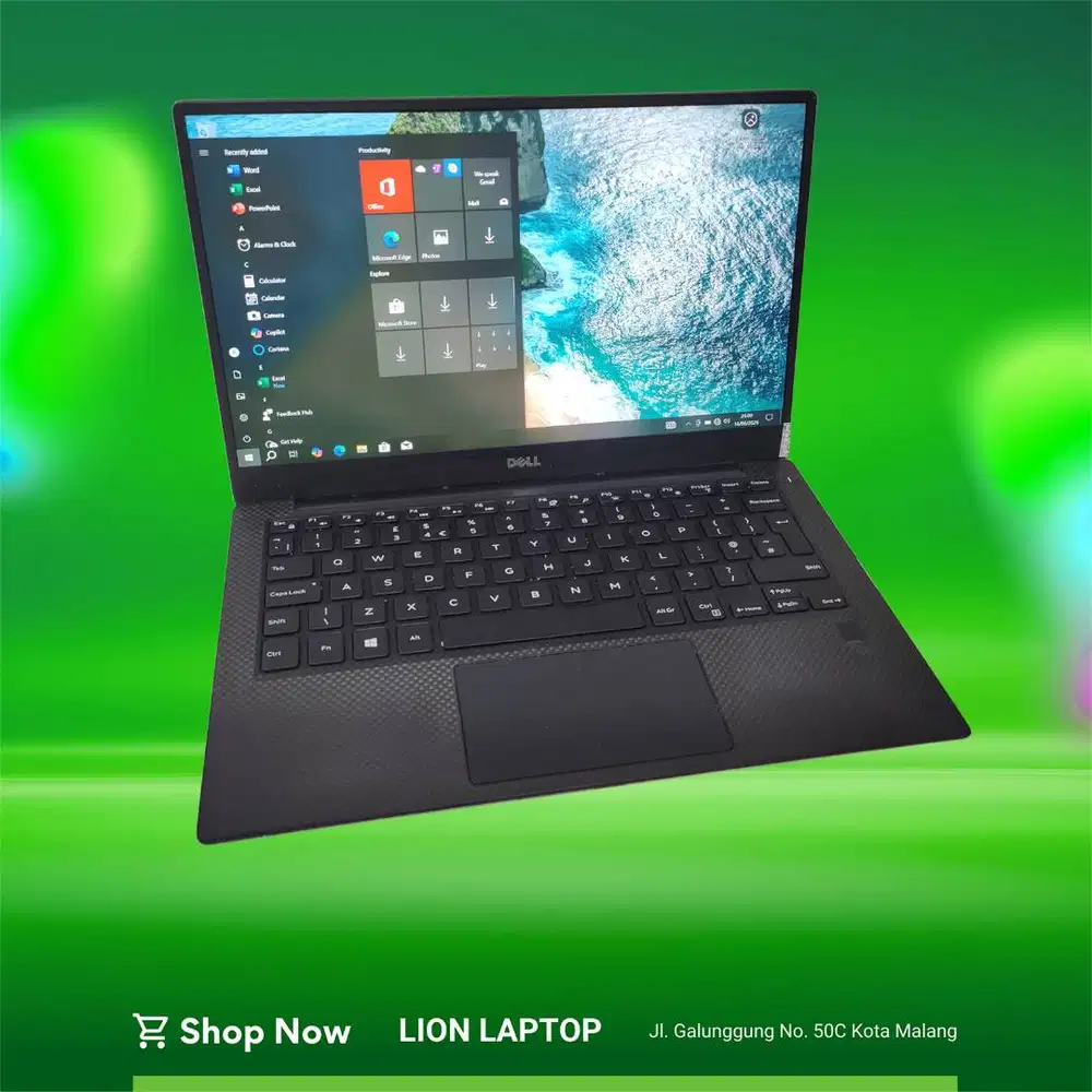 Slim & Ringan Core i7 RAM 8 SSD 256 DELL XPS 13 9360 [17|09]