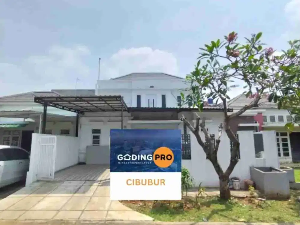 RUMAH 2 LANTAI SHM BOULEVARD CIBUBUR COUNTRY BANGUNAN FULL RENOVASI