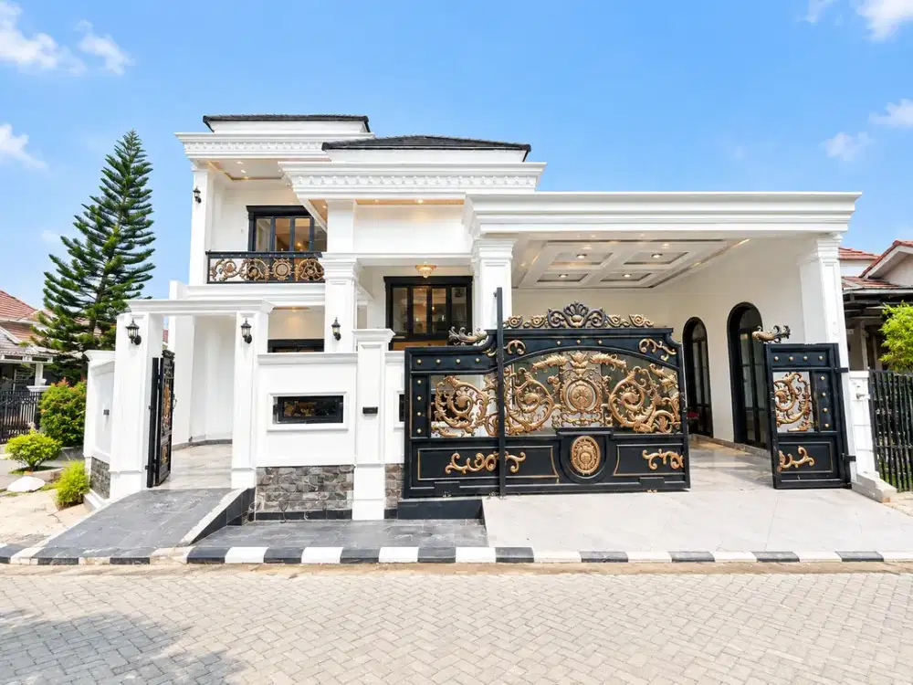Rumah Mewah Sultan 2 Lantai Proses Finishing Di Citra Indah City Cileungsi