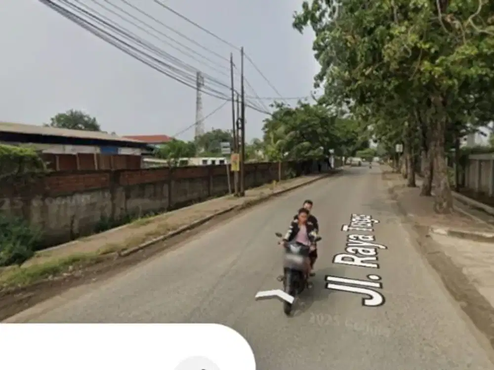 Tanah pinggir jalan besar Tugu Semper Pegangsaan dua kelapa gading
