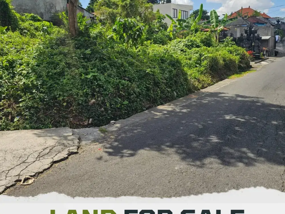 Dijual cepat tanah Tumbak bayuh - Pererenan - Canggu/Lingkungan Villa - villa komersil