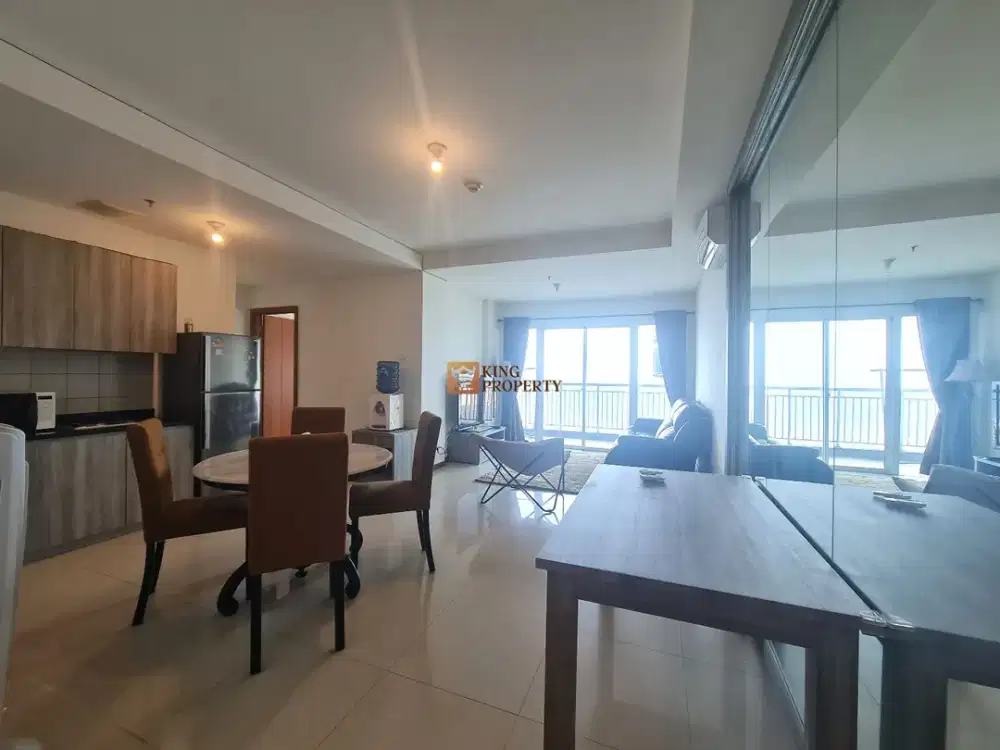 Super Eksklusif! Condominium Hook 3Br 118M² Green Bay Pluit Greenbay, Interior Homey + View Laut Lepas