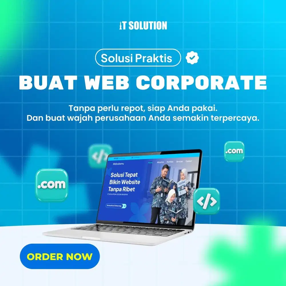 Paket Website Corporate Profesional untuk Perusahaan di Tangerang