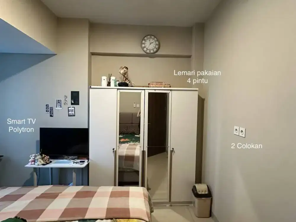 Apartemen Bess Mansion  Lantai 17 Full Furnish