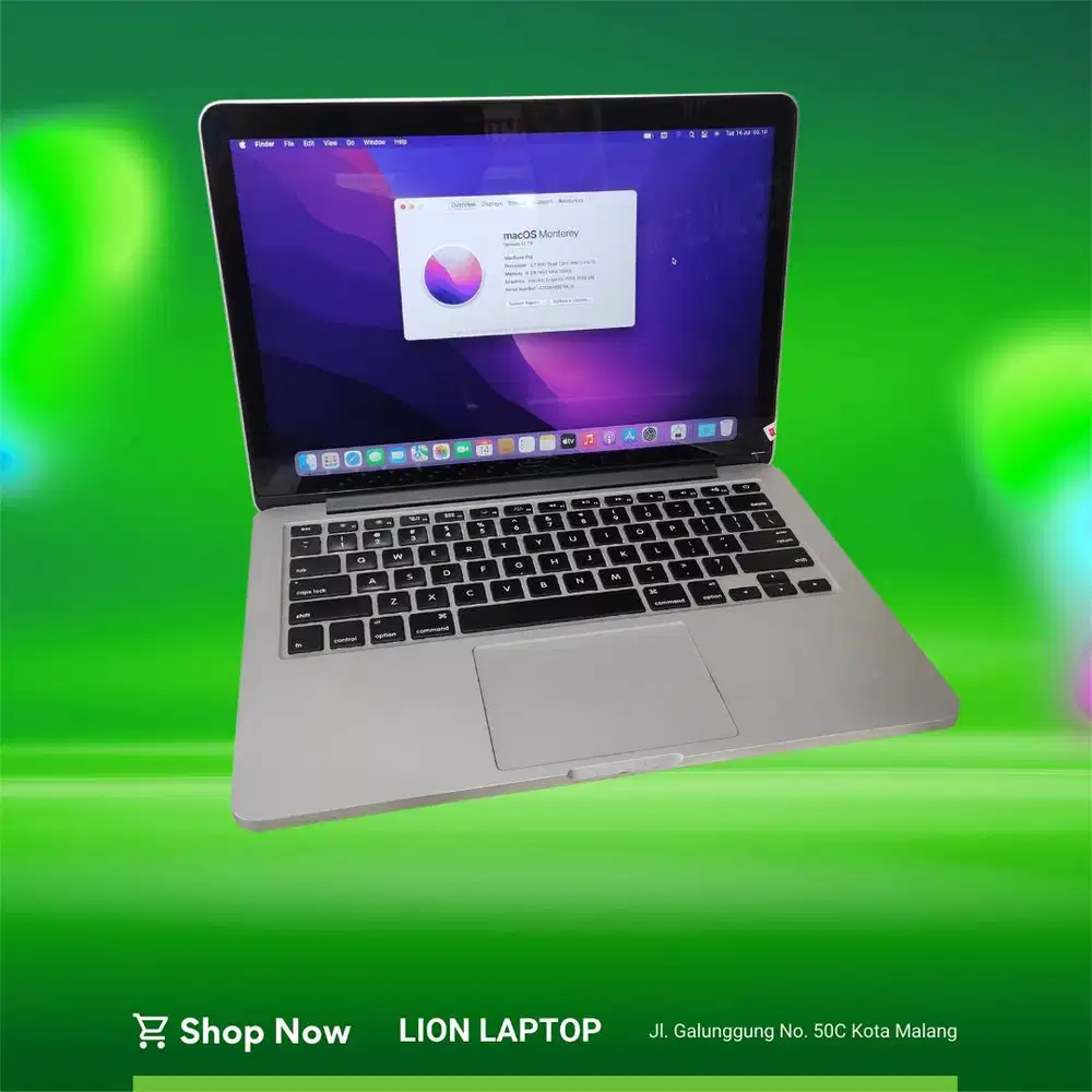 Macbook Pro Retina Core i5 Late 2013 Mulus [17|09]
