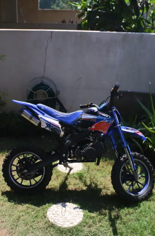 Motor trail anak second