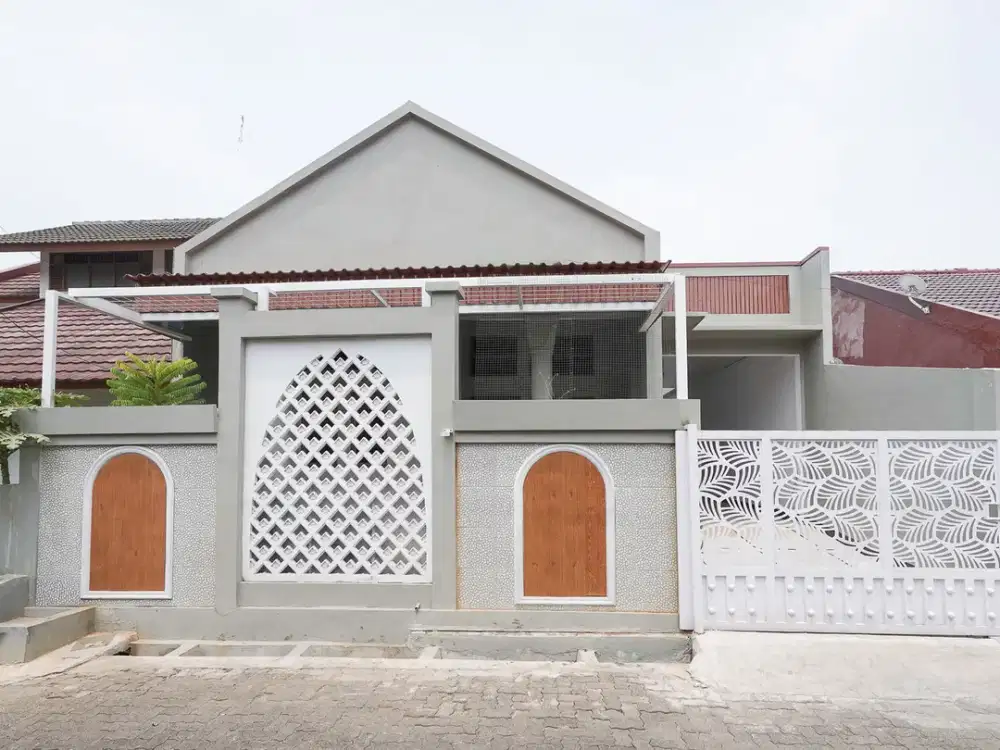Rumah Bebas Banjir 15 Mnt ke Stasiun LRT Jatibening Baru J-53566