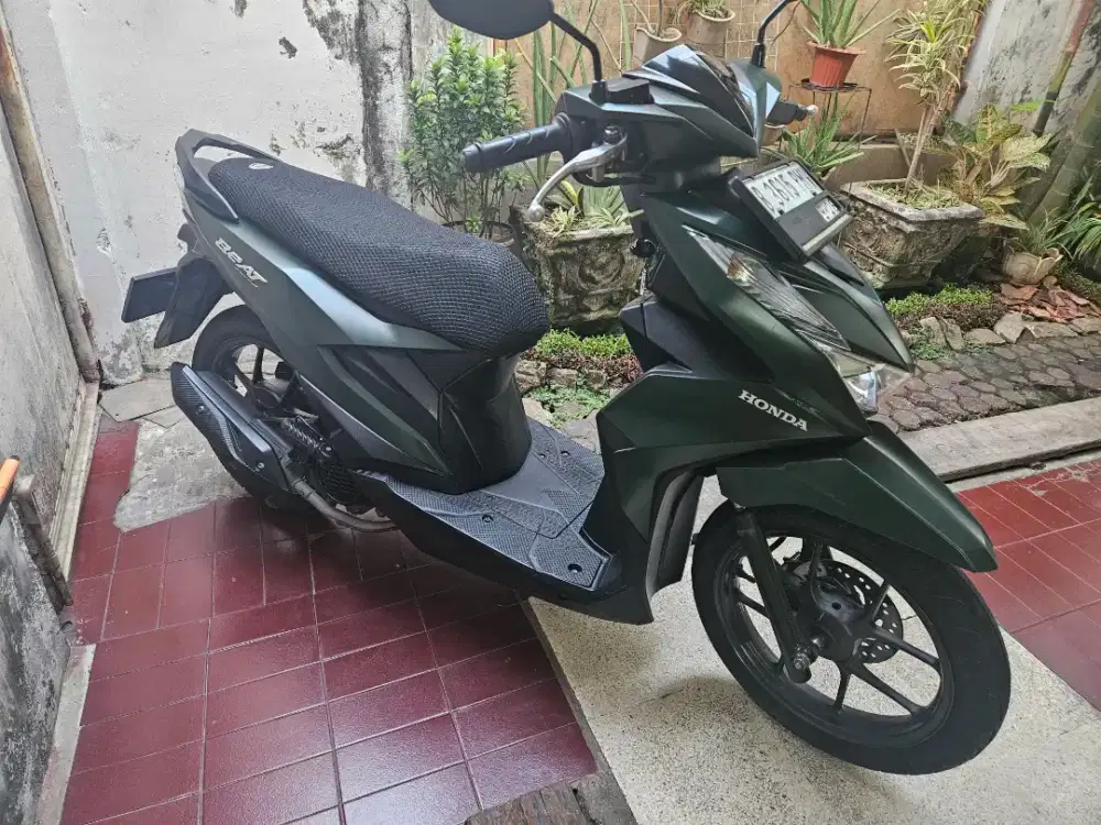 Honda Beat Deluxe Hijau doff 2023 Full orisinil km.15rb.
