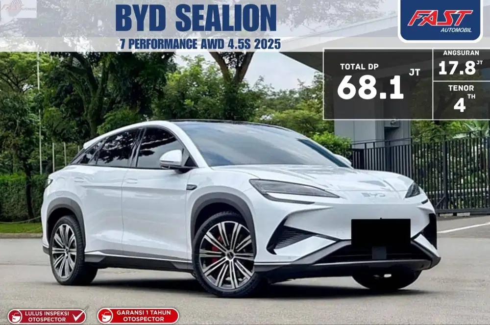 LOW KM.2RB ELECTRIC BYD SEALION 7 PERFORMANCE AWD 4.5s AT 2025
