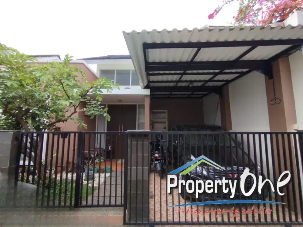 Jual Rumah 1,5 Lantai Renovasi Siap Huni di Griya Loka, Full Furnished AC & Water Heater, SHM On Hand, Selangkah ke Stasiun KRL Rawa Buntu & Akses Tol