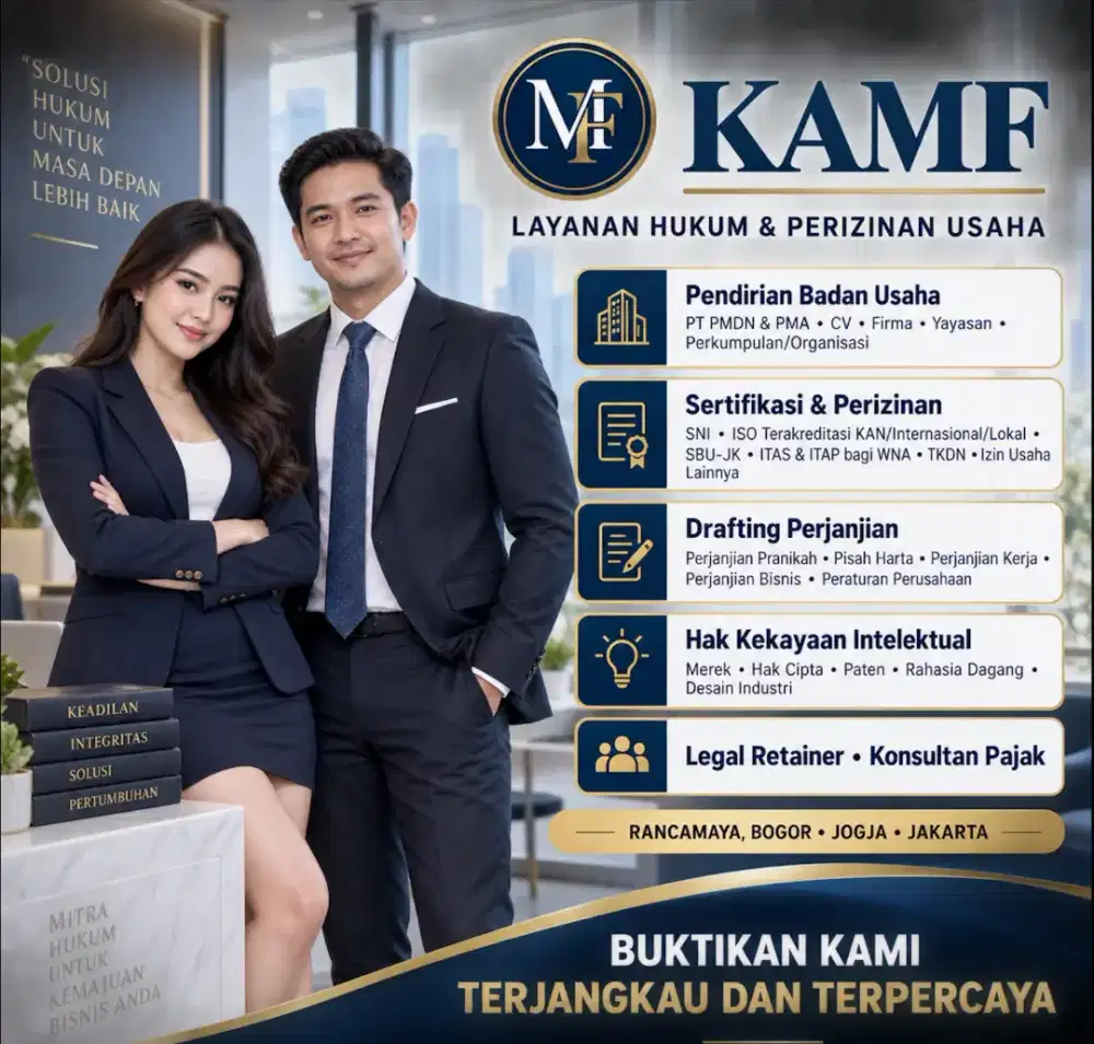 LAYANAN HUKUM DAN PERIZINAN USAHA