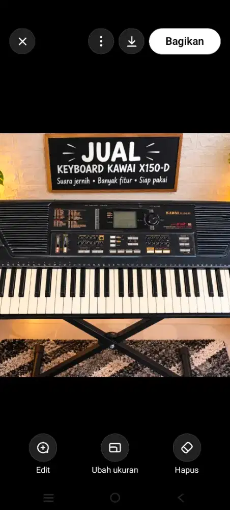 Keyboard kawai d-150