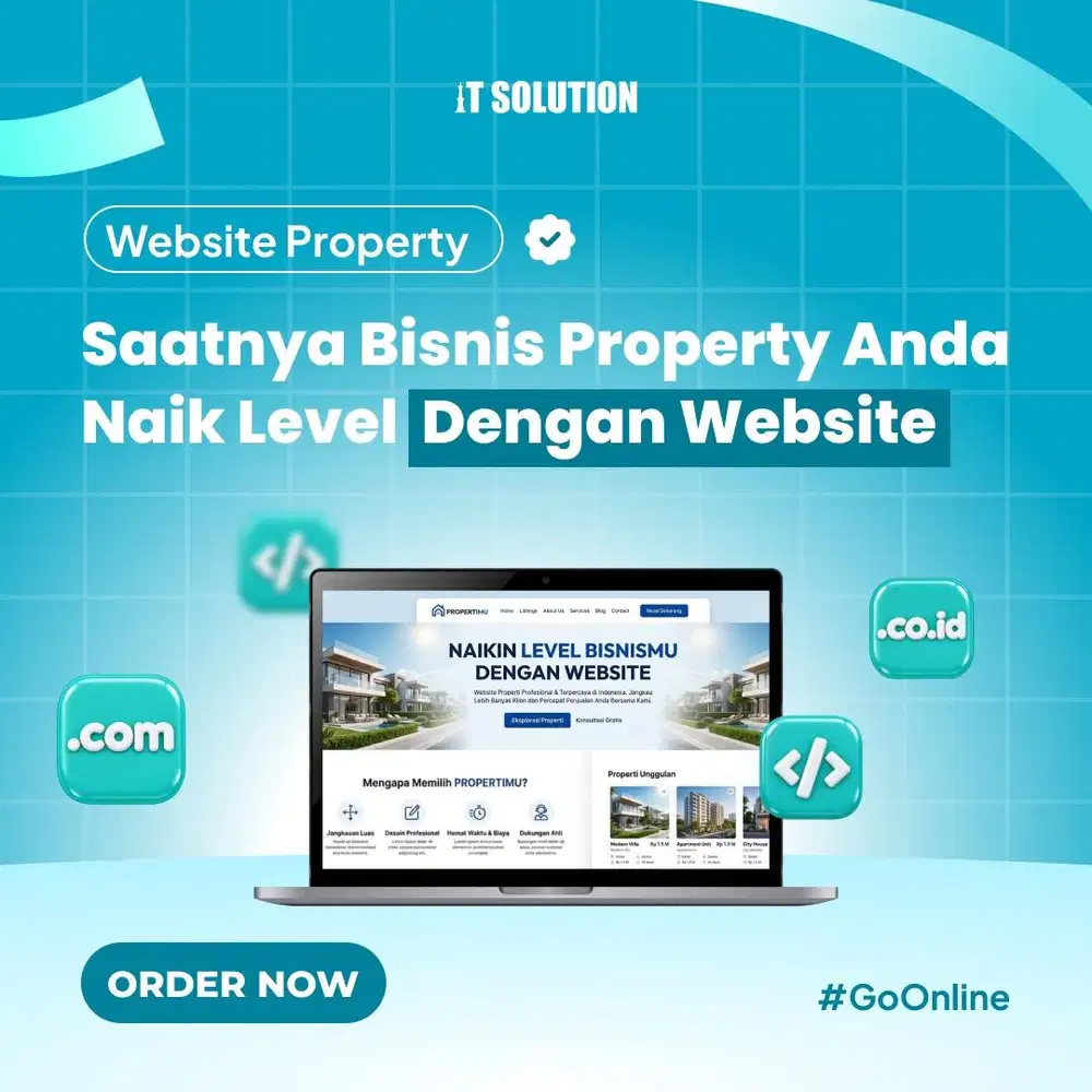 Paket Website Properti Profesional di Tangerang