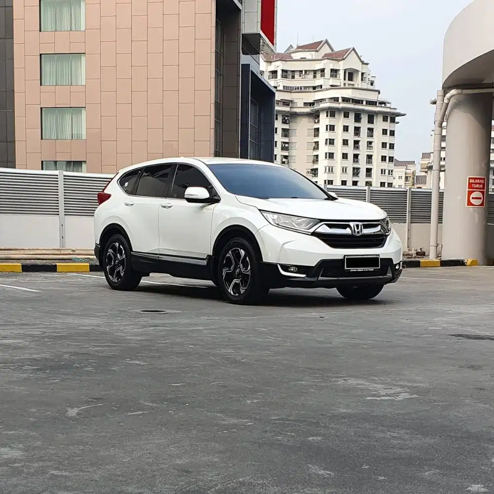 (TDP 15JT) LOW KM 94 RB ! HONDA CRV 1.5 TURBO CVT 2018 PUTIH ! RECORD