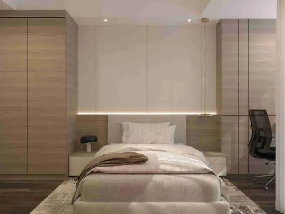 Disewa Unit Baru Apartemen Pacific Garden Lt 23 Tower C Alam Sutera