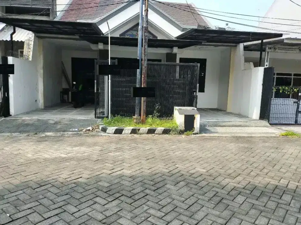 DIJUAL RUMAH KUTISARI INDAH SELATAN TENGGILIS MEJOYO SURABAYA RON.A1063