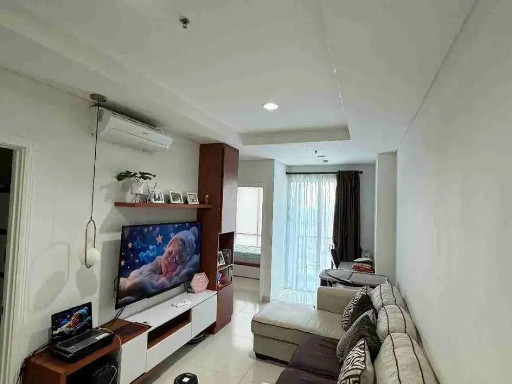 DIJUAL APARTEMEN GRAND MADISON 2+ 1 BR kawasan Central Park Jakarta Barat