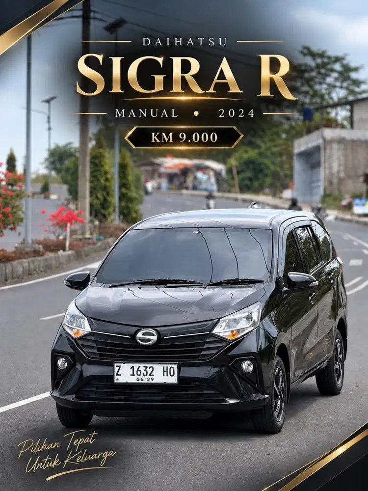 Sigra R manual taun 2024 hitam