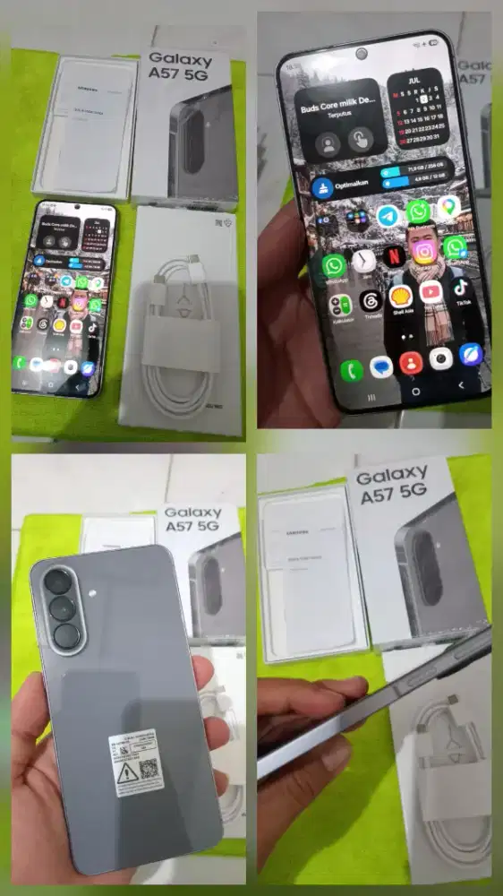 Samsung a57 ram 12 like new