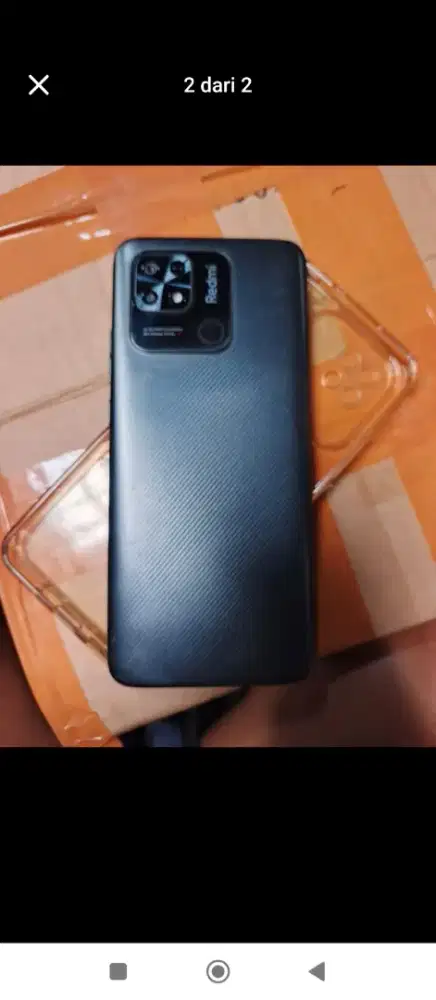 Redmi 10 C 4/2 128 tc retak fungsi normal