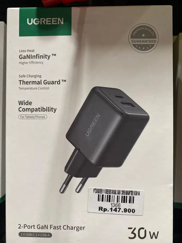 UGREEN N SERIES DUAL GAN 30W ADAPTER