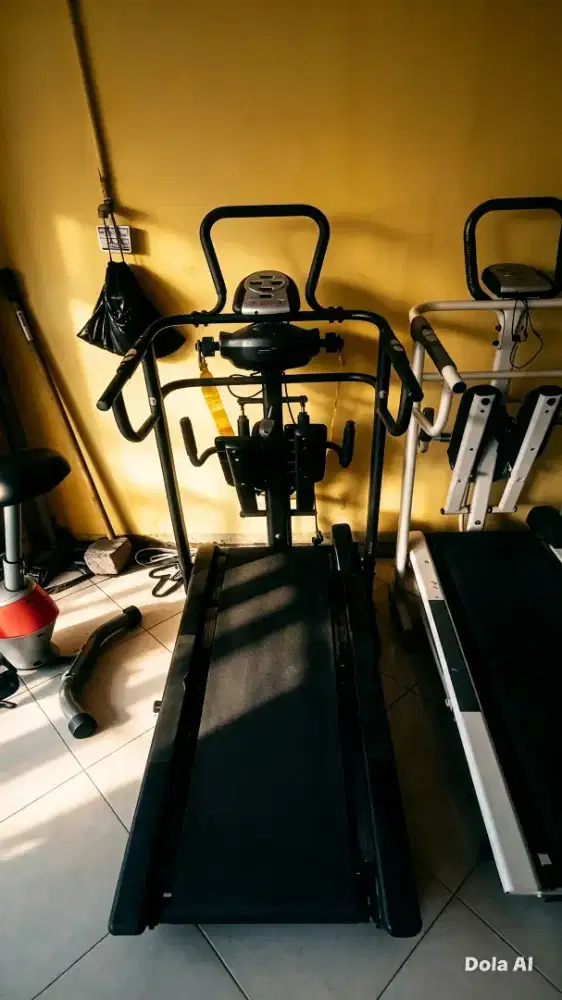 Treadmill manual 6fungsi bagus
