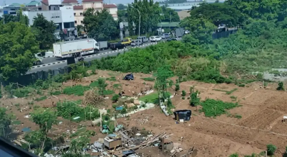 Jual tanah Jalan Raya Ujung Menteng Cakung Jakarta Timur setengah NJOP